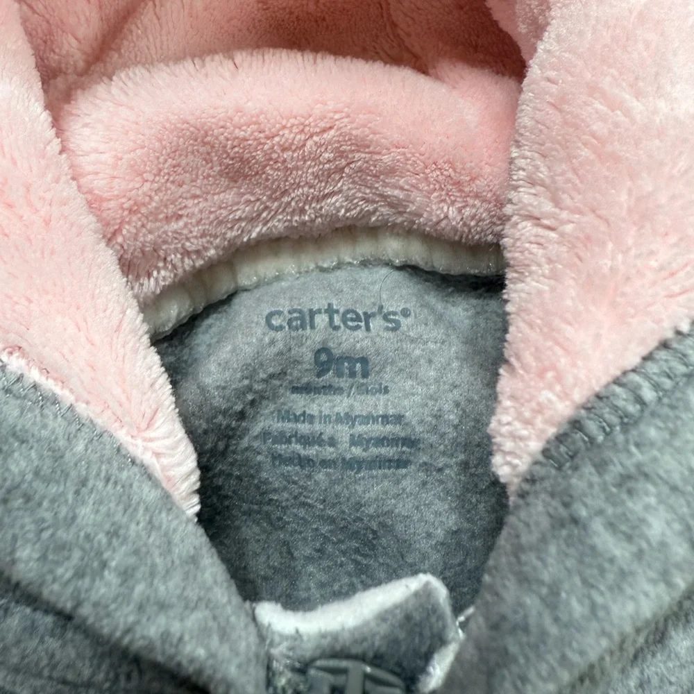 Carter's | Gray Polka Dot Jumpsuit | 9M